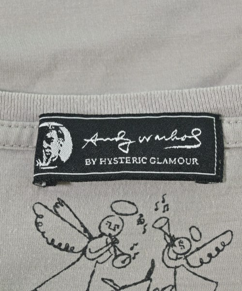 Andy Warhol BY HYSTERIC GLAMOUR（アンディウォーホルバイヒステリックグラマー）Tシャツ・カットソー グレー サイズ:F レディース/2200685459058