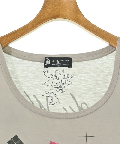 Andy Warhol BY HYSTERIC GLAMOUR（アンディウォーホルバイヒステリックグラマー）Tシャツ・カットソー グレー サイズ:F レディース/2200685459058