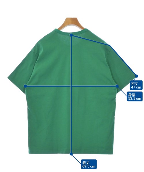 kolor（カラー）Tシャツ・カットソー 緑 サイズ:1(S位) メンズ/2200628160058