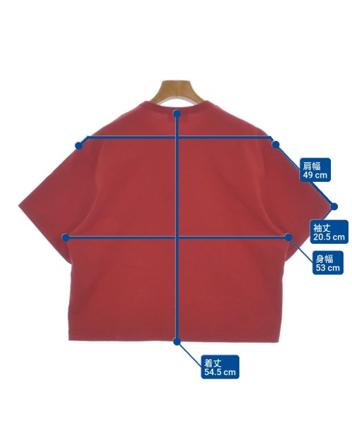 kolor（カラー）Tシャツ・カットソー 赤 サイズ:1(S位) レディース/2200628160065