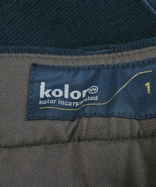 kolor（カラー）スラックス 青 サイズ:1(S位) レディース/2200625726233
