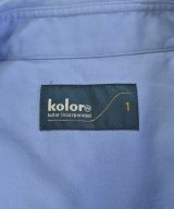 kolor（カラー）ブラウス 青 サイズ:1(S位) レディース/2200642430090