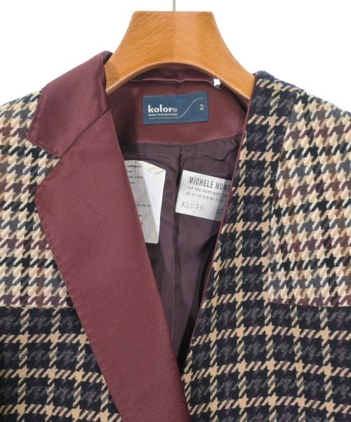 kolor（カラー）チェスターコート 黒 サイズ:2(M位) レディース/2200622118017