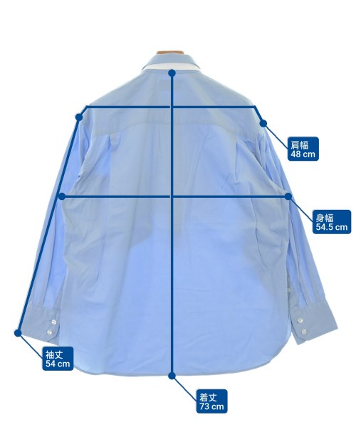 kolor（カラー）カジュアルシャツ 青 サイズ:1(S位) レディース/2200633848040