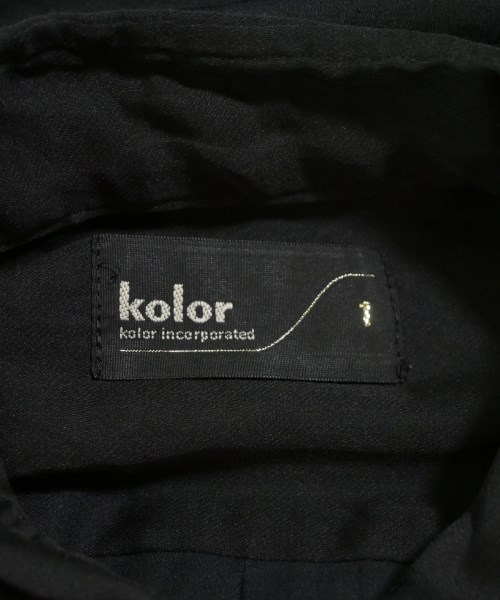 kolor（カラー）ブラウス 黒 サイズ:1(S位) レディース/2200611710116