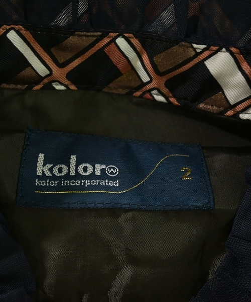kolor（カラー）ブラウス 茶 サイズ:2(M位) レディース/2200601680214