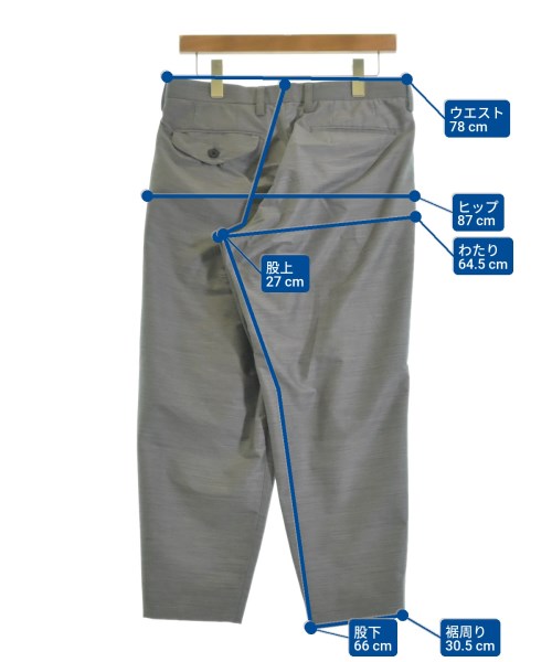 kolor（カラー）スラックス グレー サイズ:1(S位) レディース/2200619850128