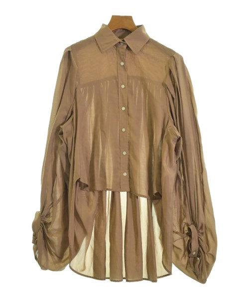 kolor(カラー)カジュアルシャツ 茶 サイズ:1(S位)/2200672456053