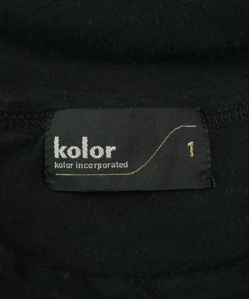 kolor（カラー）Tシャツ・カットソー 黒 サイズ:1(S位) レディース/2200670599080