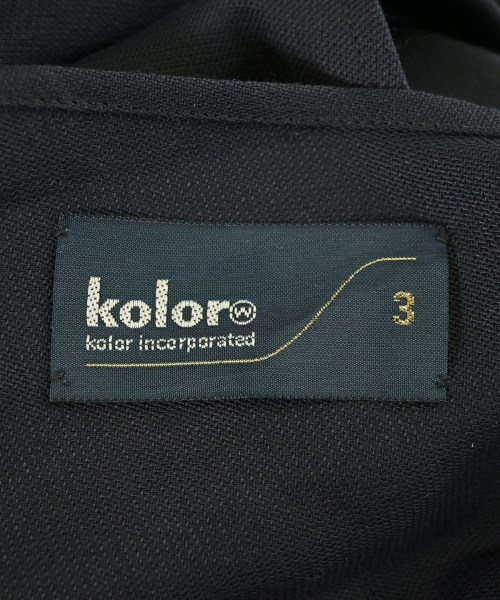 kolor（カラー）ブラウス 紺 サイズ:3(L位) レディース/2200677956022