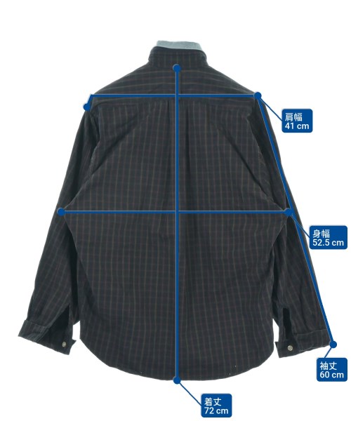 kolor（カラー）カジュアルシャツ 黒 サイズ:1(S位) レディース/2200680402042