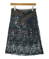 kolor（カラー）ひざ丈スカート 紺 サイズ:2(M位) レディース/2200648909118