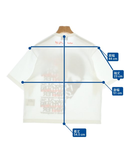 kolor（カラー）Tシャツ・カットソー 白 サイズ:1(S位) レディース/2200657944018