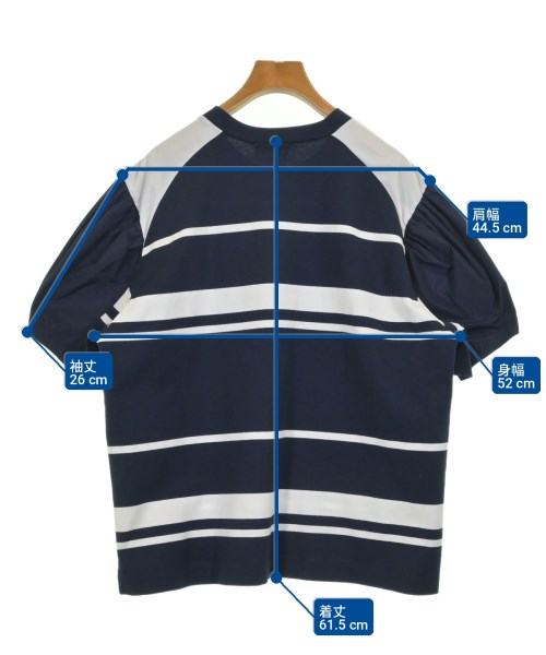 kolor（カラー）Tシャツ・カットソー 紺 サイズ:1(S位) レディース/2200712652094