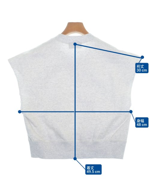 kolor（カラー）Tシャツ・カットソー グレー サイズ:1(S位) レディース/2200646909035