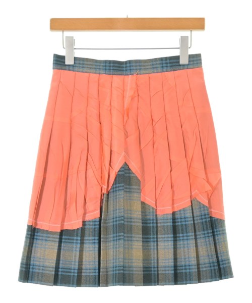 kolor(カラー)ひざ丈スカート オレンジ サイズ:1(S位)/2200652707021