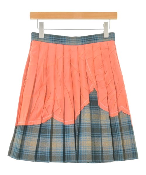 kolor（カラー）ひざ丈スカート オレンジ サイズ:1(S位) レディース/2200652707021