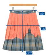 kolor（カラー）ひざ丈スカート オレンジ サイズ:1(S位) レディース/2200652707021