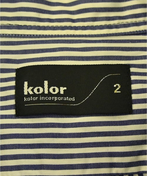 kolor（カラー）ブラウス 紺 サイズ:2(M位) レディース/2200703447029