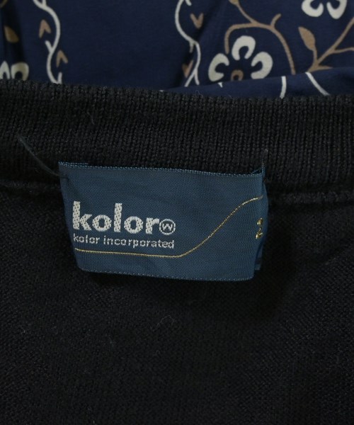 kolor（カラー）カーディガン 黒 サイズ:2(M位) レディース/2200703447067
