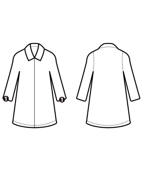 kolor（カラー）チェスターコート 茶 サイズ:2(M位) レディース/2200668181020