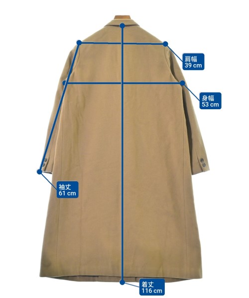 kolor（カラー）チェスターコート 茶 サイズ:2(M位) レディース/2200668181020