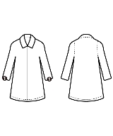 kolor（カラー）チェスターコート 茶 サイズ:2(M位) レディース/2200668181020