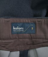 kolor（カラー）スラックス 紺 サイズ:3(L位) レディース/2200723089247