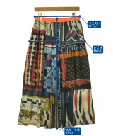 kolor（カラー）ロング・マキシ丈スカート 紺 サイズ:2(M位) レディース/2200716861362