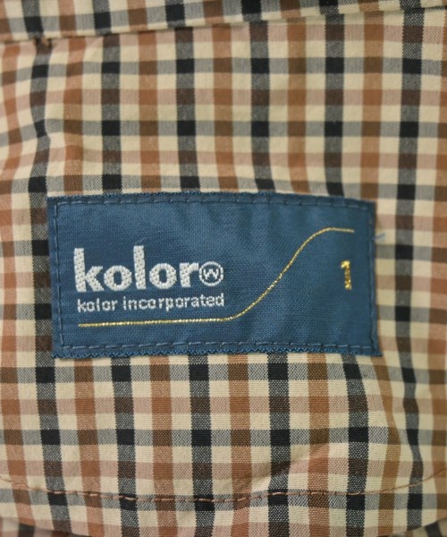 kolor（カラー）カジュアルジャケット ベージュ サイズ:1(S位) レディース/2200723705062