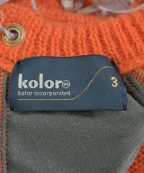 kolor（カラー）ニット・セーター オレンジ サイズ:3(L位) レディース/2200688978013