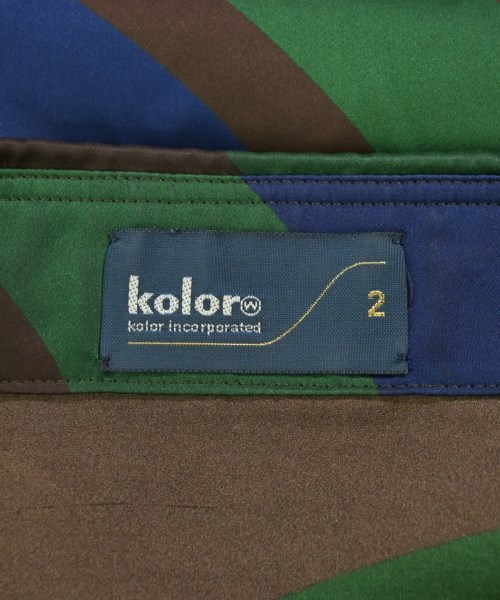 kolor（カラー）ブラウス 緑 サイズ:2(M位) レディース/2200691362014