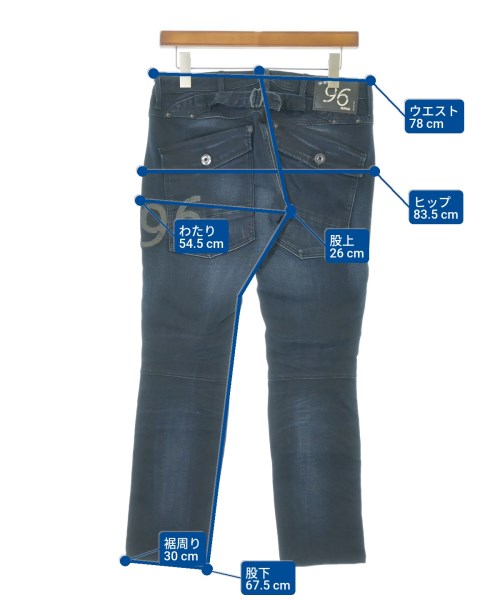 G-STAR RAW（ジースターロー）デニムパンツ 紺 サイズ:27(M位) レディース/2200643332065