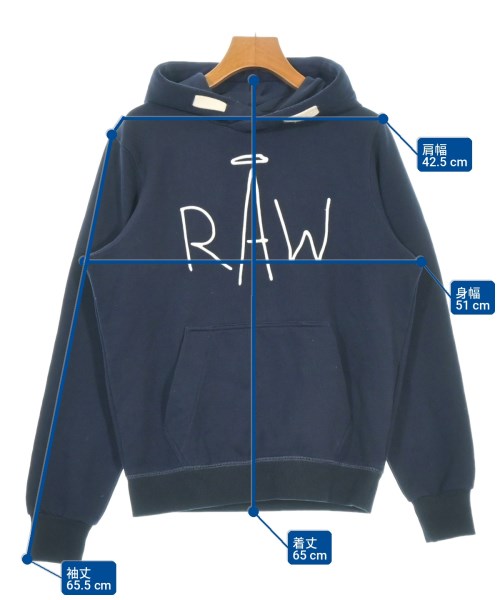 G-STAR RAW（ジースターロー）スウェット 紺 サイズ:XS レディース/2200727187024