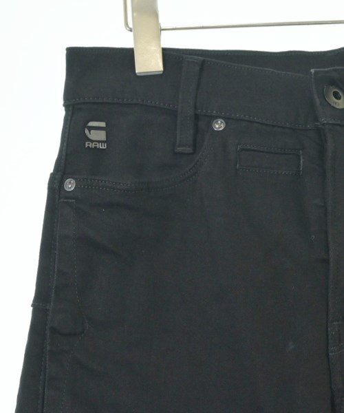 G-STAR RAW（ジースターロー）デニムパンツ 黒 サイズ:26(M位) レディース/2200735825123