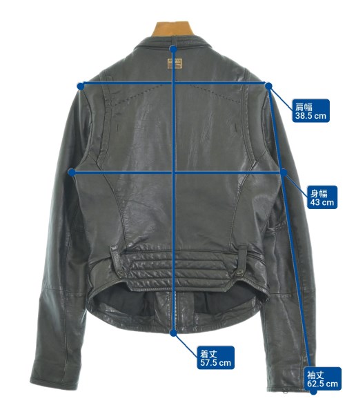 G-STAR RAW（ジースターロー）ライダース 黒 サイズ:S レディース/2200688999018