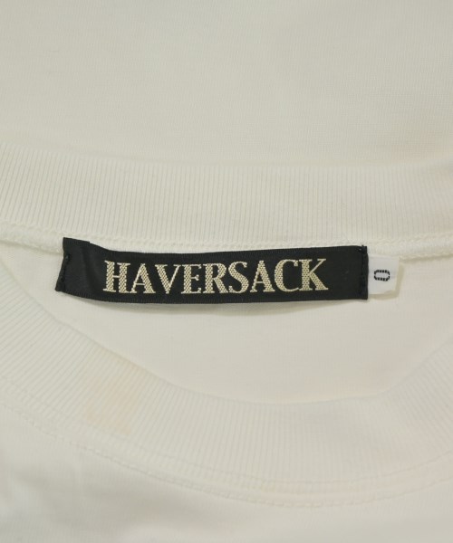 HAVERSACK（ハバーサック）Tシャツ・カットソー 白 サイズ:0(XS位) レディース/2200610347122