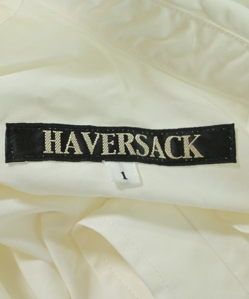 HAVERSACK（ハバーサック）ブラウス 白 サイズ:1(S位) レディース/2200612537675