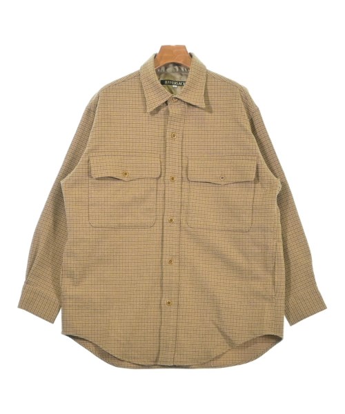 HAVERSACK(ハバーサック)カジュアルシャツ 茶 サイズ:1(S位)/2200637849029