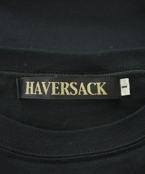 HAVERSACK（ハバーサック）Tシャツ・カットソー 黒 サイズ:1(S位) レディース/2200614952117