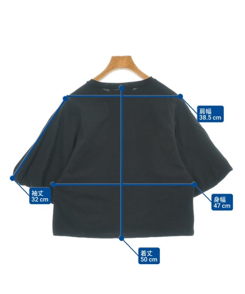 HAVERSACK（ハバーサック）Tシャツ・カットソー 黒 サイズ:1(S位) レディース/2200614952117