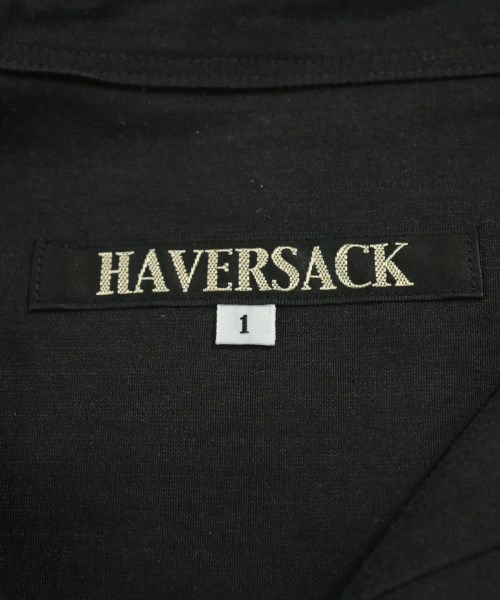 HAVERSACK（ハバーサック）ブラウス 黒 サイズ:1(S位) レディース/2200623482032