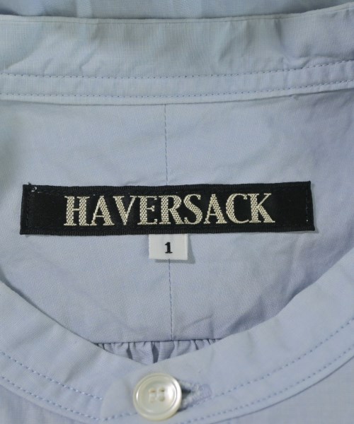 HAVERSACK（ハバーサック）カジュアルシャツ 青 サイズ:1(S位) レディース/2200672439117