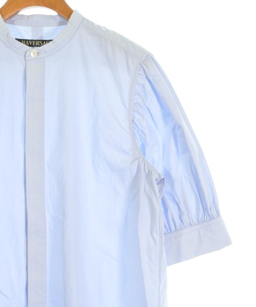 HAVERSACK（ハバーサック）カジュアルシャツ 青 サイズ:1(S位) レディース/2200672439117