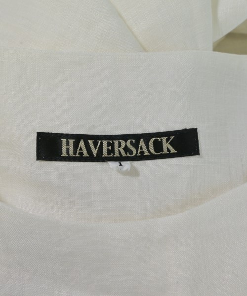 HAVERSACK（ハバーサック）ブラウス 白 サイズ:1(S位) レディース/2200695855017