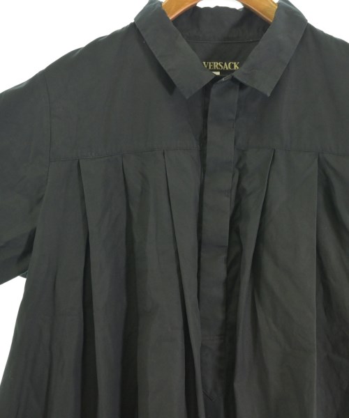 HAVERSACK（ハバーサック）シャツワンピース 黒 サイズ:1(S位) レディース/2200693790075
