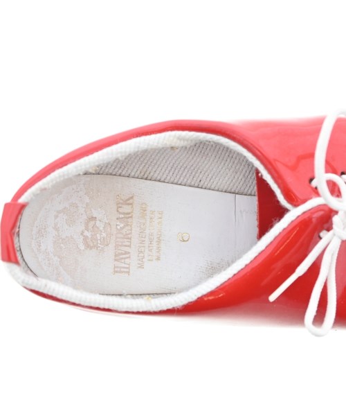 HAVERSACK（ハバーサック）ビジネス・ドレスシューズ 赤 サイズ:UK6(24.5cm位) レディース/2200649411153