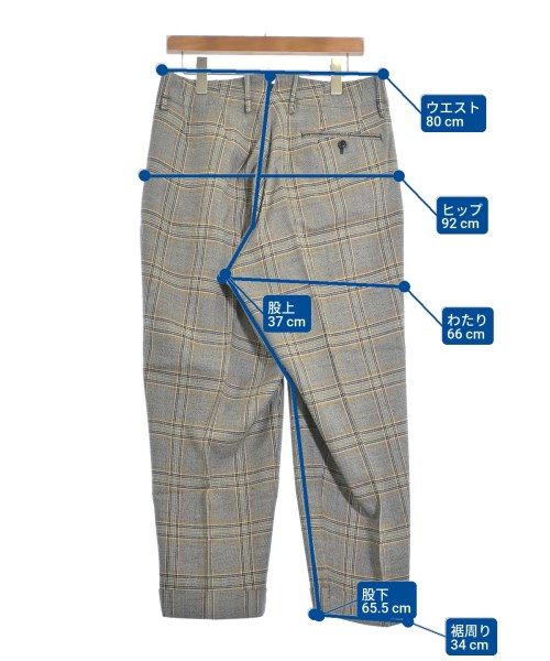 HAVERSACK（ハバーサック）スラックス グレー サイズ:M レディース/2200660334028