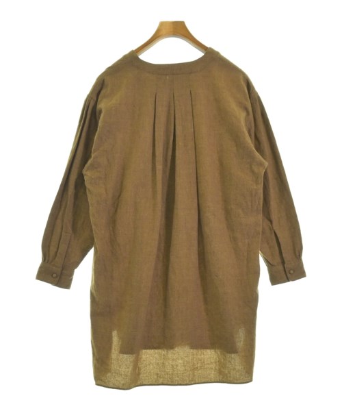 HAVERSACK（ハバーサック）ブラウス 茶 サイズ:1(S位) レディース/2200658794049