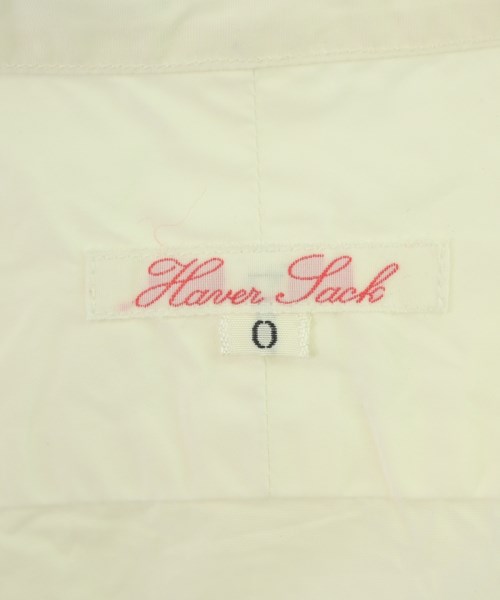 HAVERSACK（ハバーサック）カジュアルシャツ 白 サイズ:0(XS位) レディース/2200710238085